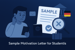 Sample: LOM for a German Student Visa (2026)