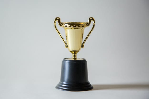 photo of a trophy