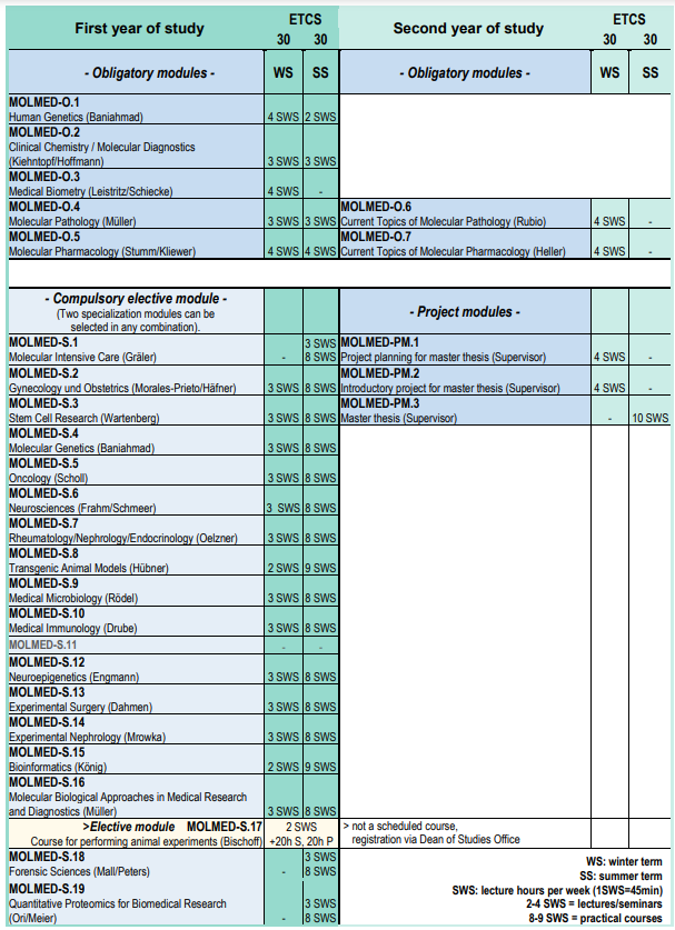 Curriculum