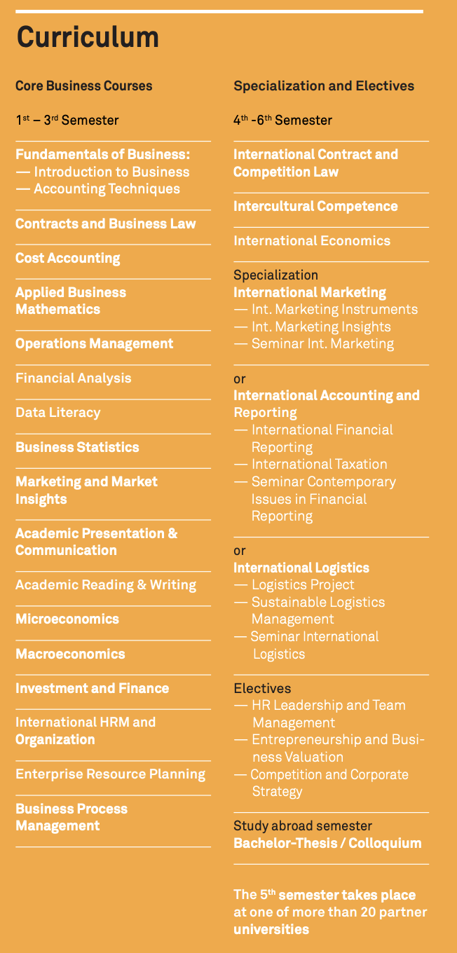 Curriculum