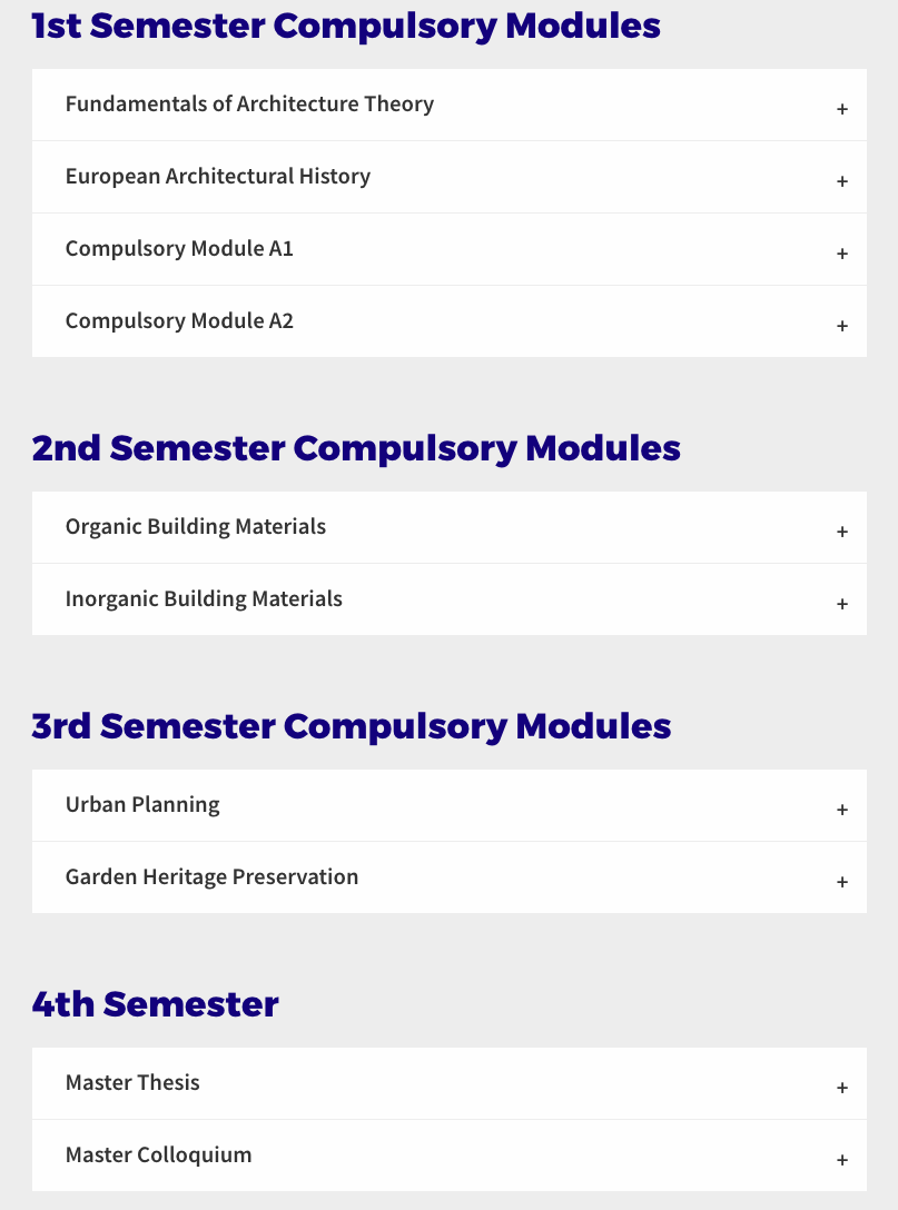 Curriculum